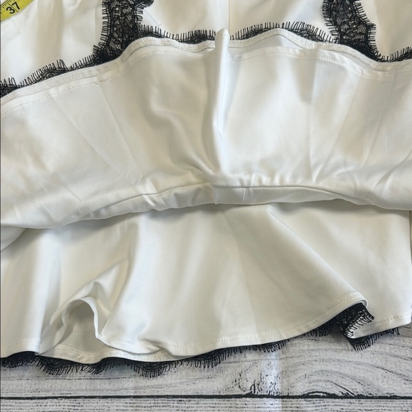 Revolve NBD Sz Large Gracious Laces Halter Fit and Flare Mini Dress - Picture 16 of 16